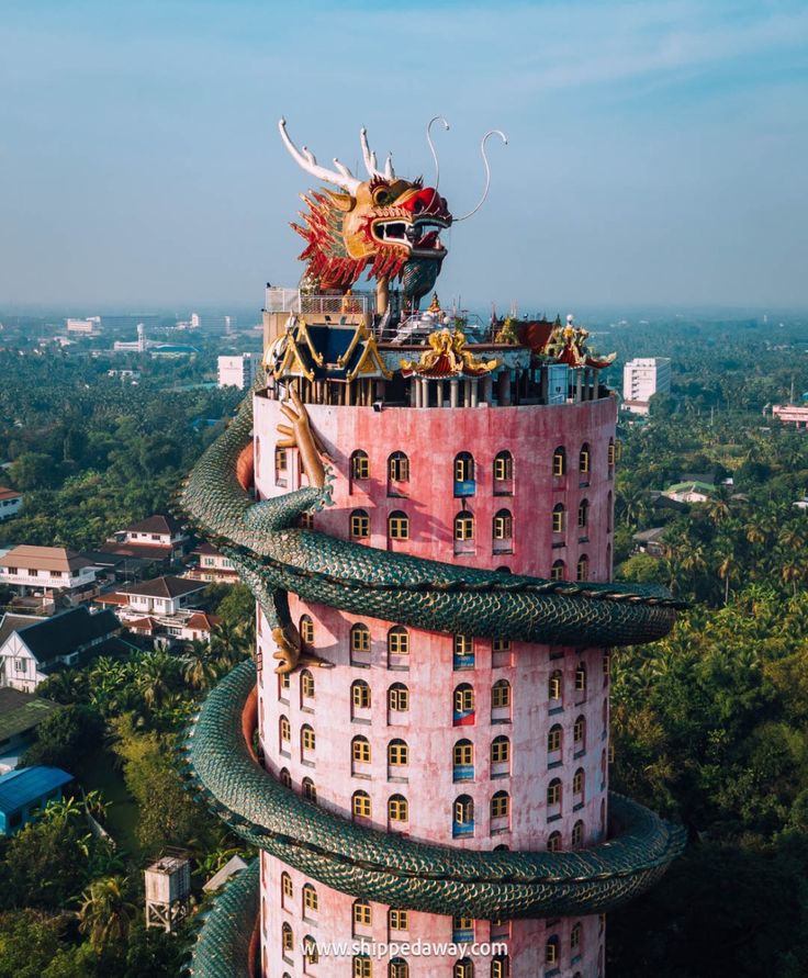 Wat Samphran Dragon Temple