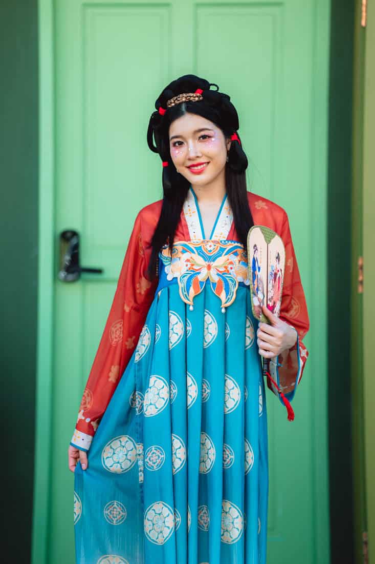 Hanfu of Lotus Garden